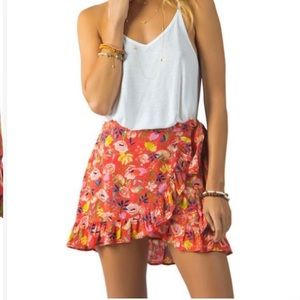 Ripcurl wrap skirt